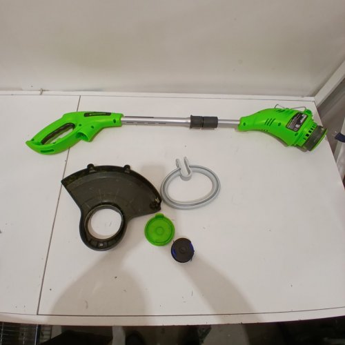 GREENWORKS 4 AMP 13" ELECTRIC CORDED STRING TRIMMER - GREEN - (MODEL: 21212) image 3