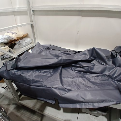 OUTDOOR WATERPROOF COVER - 64" X 96" - DARK GRAY image 3