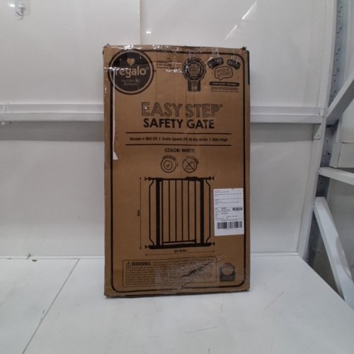REGALO EASY STEP SAFETY GATE - 29"- 38.5" - WHITE (MODEL : 1160-DS) image 4