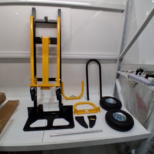 HAND TRUCK DOLLY - 1000LBS CAP - YELLOW/BLACK image 2