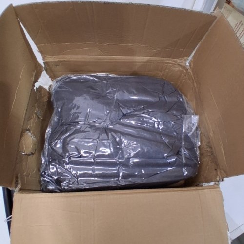 WASHABLE BREATHABLE ELEVATED DOG BED - XXL- BLACK/GREY image 3