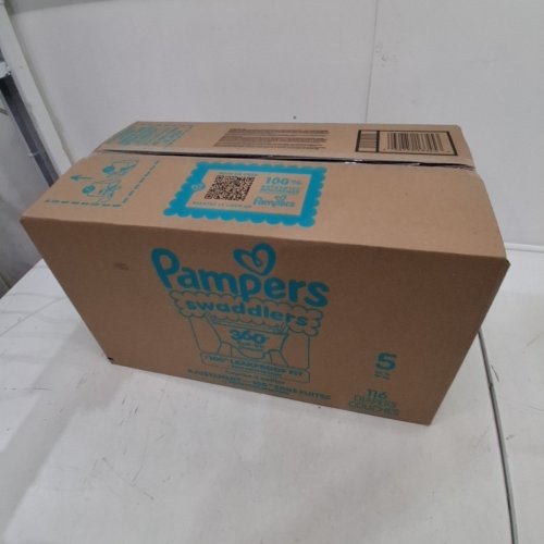 116PK PAMPERS SWADDLERS 360 PULL ON DISPOSABLE DIAPERS - SIZE 5 image 2