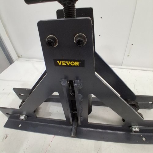 MANUAL PIPE BENDER TUBE ROLLER - 7"-8.7", HEAVY DUTY METAL BENDING TOOL - GREY/BLACK (MODEL: TR-40) image 2