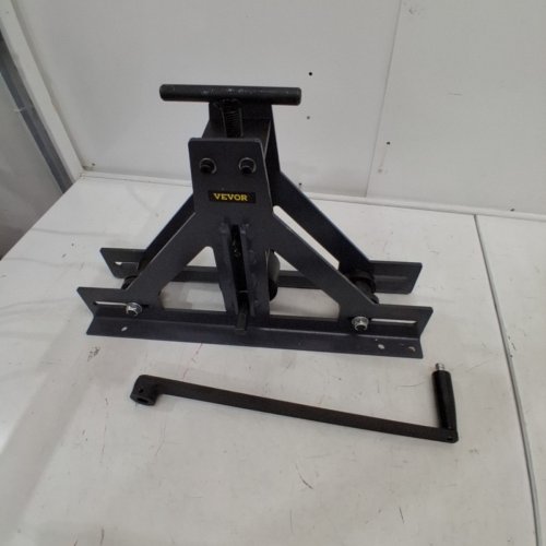 MANUAL PIPE BENDER TUBE ROLLER - 7"-8.7", HEAVY DUTY METAL BENDING TOOL - GREY/BLACK (MODEL: TR-40) image 3