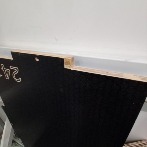 YES4ALL 3-IN-1 WOODEN PLYOMETRIC BOX WITH A NON-SLIP SURFACE FOR HOME WORKOUT - 24" X 20" X 16'' - BLACK image 7