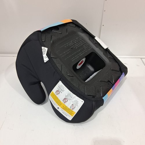 COSCO KIDS TOPSIDE LIGHTWEIGHT BACKLESS BOOSTER SEAT - 100LBS CAPACITY - BLACK (MODEL: 22976C-BLK) image 4