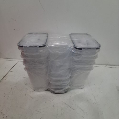 12PK PLASTIC CONTAINERS FOR FOOD STORAGE SET - 1.5 QT image 3