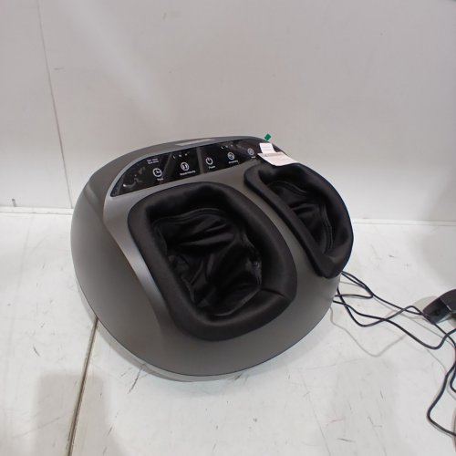 RENPHO SHIATSU DEEP KNEADING FOOT MASSAGER & THERAPY COMPRESSION MACHINE - BLACK/GREY (MODEL: RF-FM059) image 3