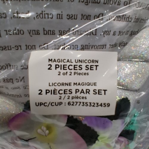2PC MAGICAL UNICORN COSTUME SET - MULTICOLOR image 2