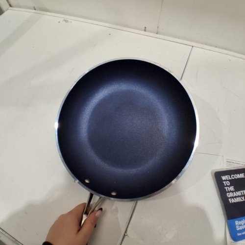 GRANITESTONE DIAMOND NON-STICK FRYING PAN -12" - BLUE image 2
