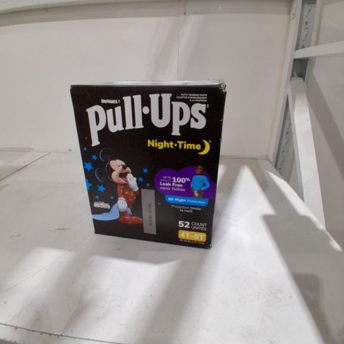 52PK BOYS HUGGIES NIGHT-TIME PULL UPS - 4T - 5T - MICKEY MOUSE image 2