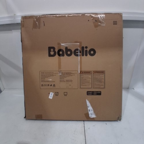 BABELIO REMOVABLE & NO BOTTOM ALLOY STEEL BAR BABY GATE WITH AUTO-CLOSE SAFETY FOR TODDLERS/PETS - 29" - 43" X 30" - WHITE (MODEL: R30 FLEXPRO) image 4