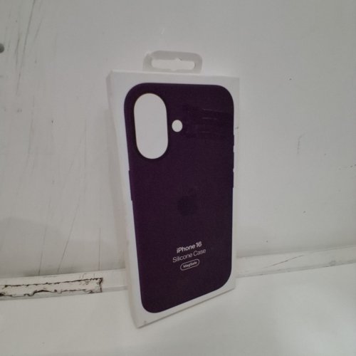 APPLE SILICONE CASE WITH MAGSAFE FOR IPHONE 16 - PLUM (MODEL: A3313) image 2