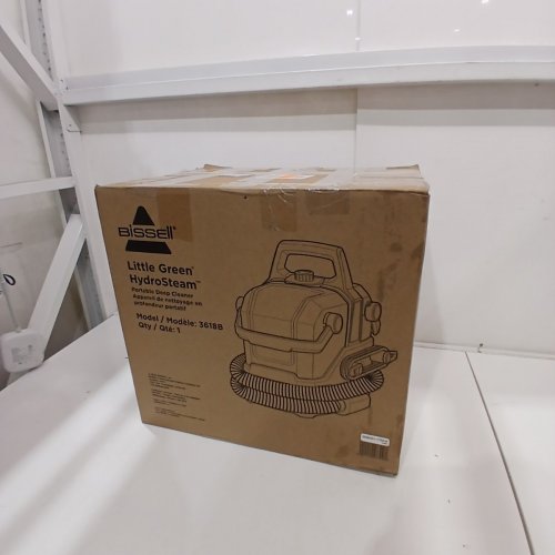 BISSELL LITTLE GREEN HYDROSTEAM PORTABLE DEEP CLEANER (MODEL: 3618B) image 6