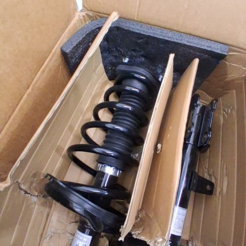 2PK STRTTEK COMPLETE FRONT STRUT ASSEMBLY WITH COIL SPRING FOR 2011-2015 VOLKSWAGEN JETTA FWD (MODEL: 02551J) image 4