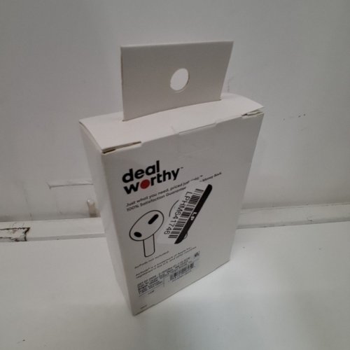 DEALWORTHY EARBUD CASE COVER FOR APPLE AIRPODS 3 - CLEAR image 3