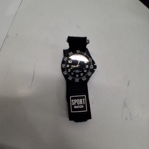 ADULTS ACCUTIME SPORT WATCH - 40 MM- BLACK image 3