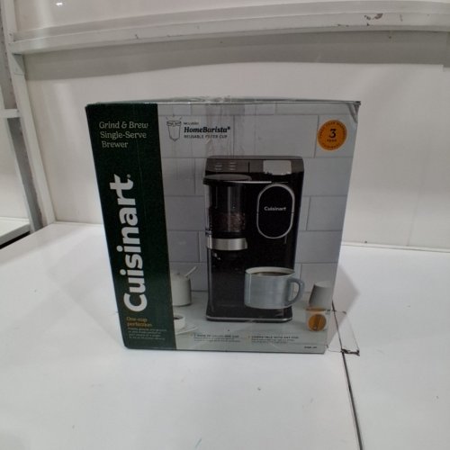 CUISINART GRIND & BREW SINGLE-SERVE COFFEE MAKER - BLACK (MODEL: DGB-2C) image 8