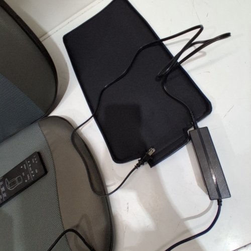 SNAILAX SHIATSU NECK & BACK MASSAGER MASSAGE CHAIR PAD WITH HEAT - SL-233 image 4