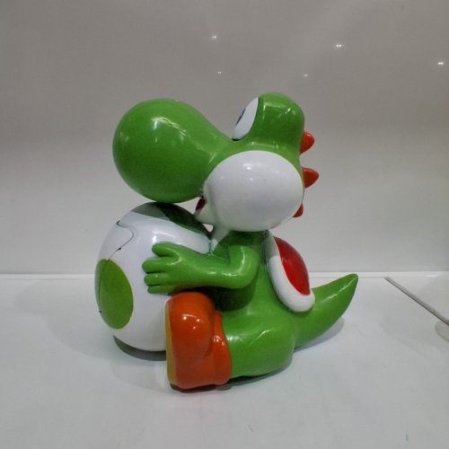YOSHI FIGURINE POPCORN BUCKET - GREEN image 4