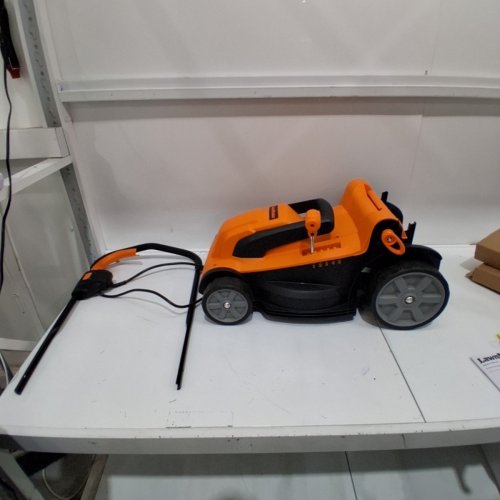 LAWNMASTER ELECTRIC CORDED LAWN MOWER - 11AMP - 14" - ORANGE (MODEL: MEB1114K) image 4