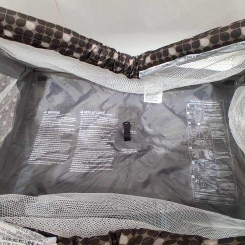 PAMO BABE TODDLERS COMPACT PORTABLE PLAYPEN - 39" X 27" X 27" - BROWN (MODEL: P901) image 3