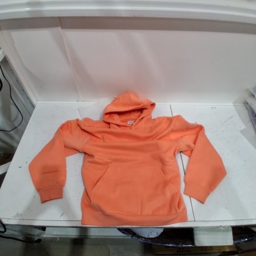 UNISEX COMFRT SIGNATURE HOODIE2 - MEDIUM - CORAL (STYLE : CT007SC-2) image 2