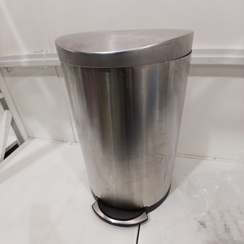 SIMPLEHUMAN ROUND STEP CAN - 45L - STAINLESS STEEL image 2