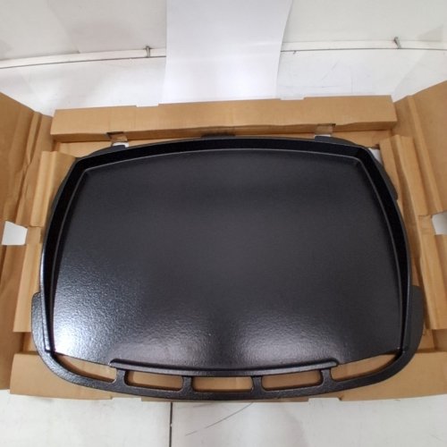 WEBERNON STICK CAST IRON GRIDDLE - FITS Q 2800N+ GAS GRILL - BLACK (MODEL: 3400248) image 3