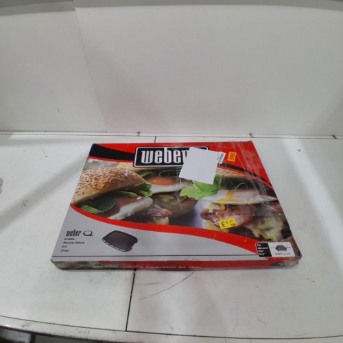 WEBERNON STICK CAST IRON GRIDDLE - FITS Q 2800N+ GAS GRILL - BLACK (MODEL: 3400248) image 4
