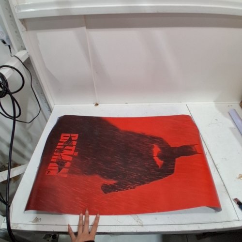 TRENDS INTERNATIONAL DC COMICS MOVIE THE BATMAN TEASER POSTER - 22.3" X 34" - RED/BLACK (STYLE : B09RS76RGN) image 2