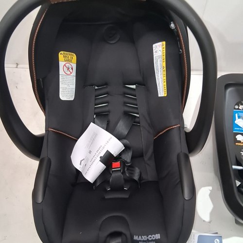 MAXI-COSI MICO LUXE+ INFANT CAR SEAT, LIGHTWEIGHT, EASY INSTALL WITH MAXILOCK - 30LB MAX - BLACK (MODEL: 22366CDBK) image 8