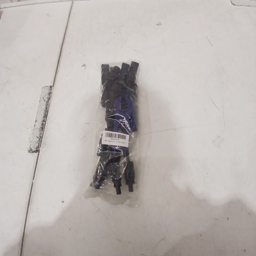 RUIKARHOP MC4 SOLAR Y BRANCH 2-TO-1 CABLE CONNECTORS - BLUE AND BLACK image 2