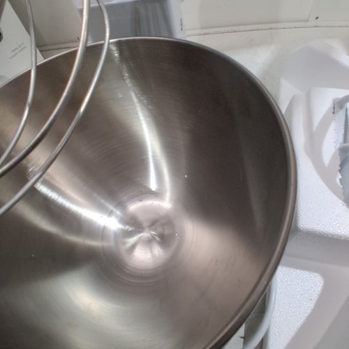 KITCHEN AID TILT-HEAD STAND MIXER - 5 QT, 120 V, 275W MAX - WHITE (MODEL: K45SSWH) image 8