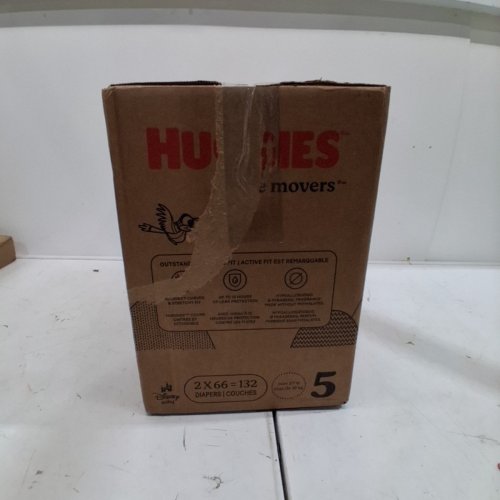 132PK HUGGIES LITTLE MOVERS DIAPERS - SIZE 5 (27+LBS) - DISNEY BABY LION KING (MODEL: 56316) image 3