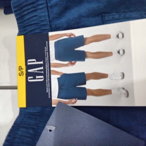 MEN'S GAP PULL-ON LINEN SHORTS - SMALL - BLUE (STYLE : 1981110) image 2