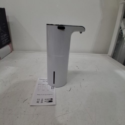 YIKHOM AUTOMATIC USB RECHARGEABLE MOTION SENSOR SOAP DISPENSER - 15OZ - WHITE - (MODEL : P11) image 3