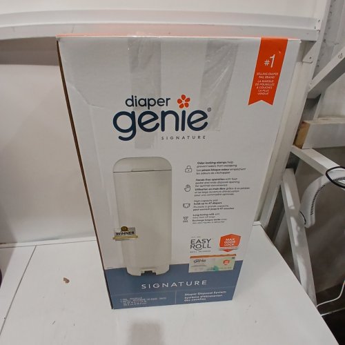 DIAPER GENIE SIGNATURE PLATINUM DIAPER PAIL - 32.9" - WHITE image 5