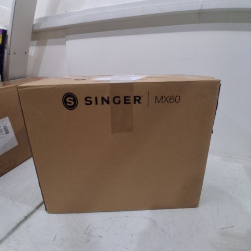 SINGER MECHANICAL SEWING MACHINE - WHITE - (MODEL: MX60) image 4