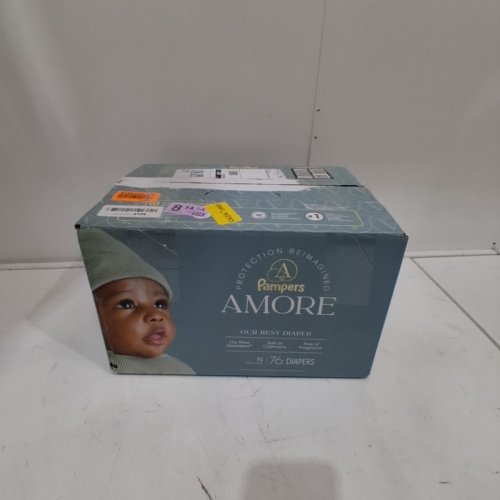 76PK PAMPERS AMORE FRAGRANCE FREE DIAPER - NEWBORN image 3