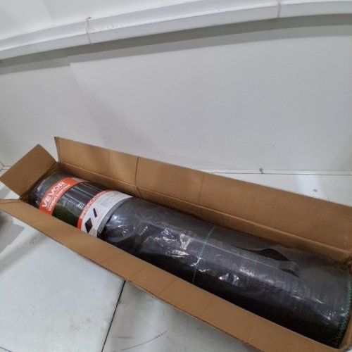 VEVOR 3.2 OZ POLYPROPYLENE WOVEN FABRIC FOR LANDSCAPING - 6FT X 300FT - BLACK - (MODEL:6*300FT90) ) image 2