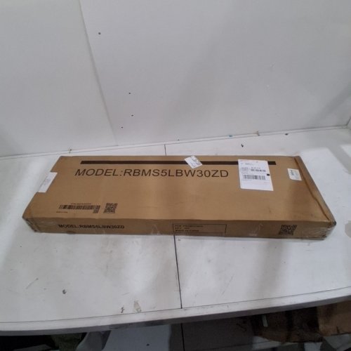 5-TIER STEEL GARAGE STORAGE SHELVING UNIT - 350LBS CAP PER SHELF - 72" - BLACK/BROWN (MODEL: RBMS5LBW30ZD) image 2