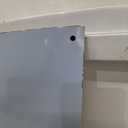 HORA RETOZAR STAINLESS STEEL STOVE BACKSPLASH SPLATTER GUARD - 30" X 24" - GREY/SILVER image 3