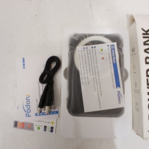 PODORU MAGSAFE WIRELESS POWER BANK WITH FOLDING MAGNETIC STAND - 5W/7.5W/10W/15W - 10000MAH - BLACK (MODEL: KT-D009) image 3