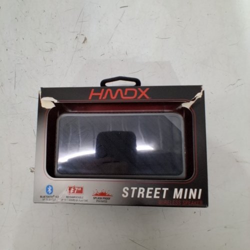 HMDX STREET MINI WIRELESS SPEAKER - BLACK (MODEL: HX-P203GYB) image 2