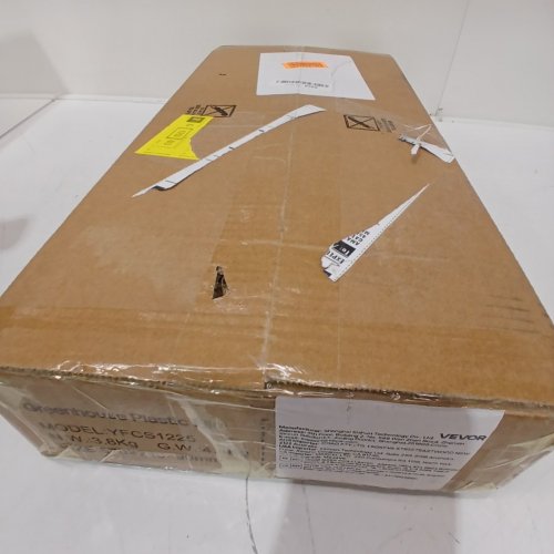 VEVOR HEAVY DUTY GREENHOUSE POLYETHYLENE FILM - 12FT X 25FT - CLEAR (MODEL: YFCS1225) image 3