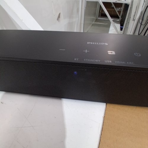 PHILIPS 2.1 CHANNEL BLUETOOTH SOUNDBAR SPEAKER WITH WIRELESS SUBWOOFER - BLACK - (MODEL:TAB4500/37) image 3