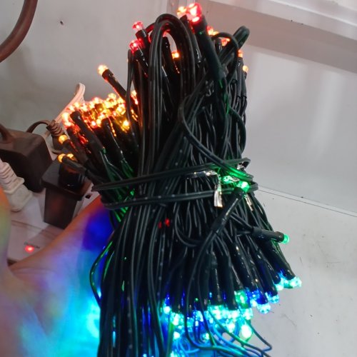 CHRISTMAS LED PLUG IN TREE LIGHTS - 50FT - MULTICOLOUR image 2