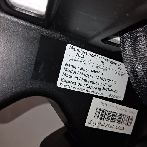 EVENFLO OMNI PLUS MODULAR TRAVEL SYSTEM WITH REAR-FACING INFANT CAR SEAT - BLACK (MODEL: TS100112510C) image 2