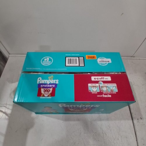 108PK PAMPERS CRUISERS 360 DEGREES 100% LEAKPROOF FIT DIAPERS - SIZE 4 (23LB - 37LB) image 3